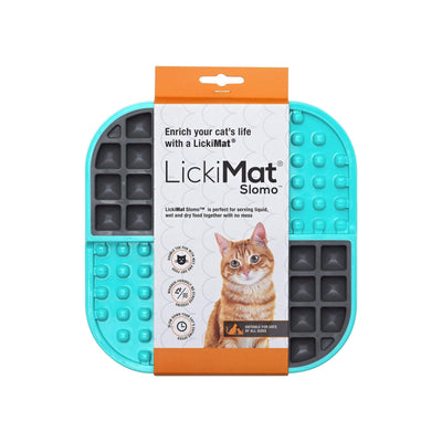 Lickimat Pet Bowl Lickimat Slomo 2-in-1 Slow Feeding Bowl & Licking Mat for Dogs & Cats