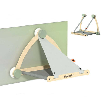 Mewoofun Cat Bed Grey Mewoofun Cat Window Hammock