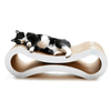Modern Pets Cat Scratcher Cat Scratcher Infinity Lounge, White