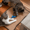 Modern Pets Cat Scratcher Cat Scratching Sisal Mat with Feather Bell Toy