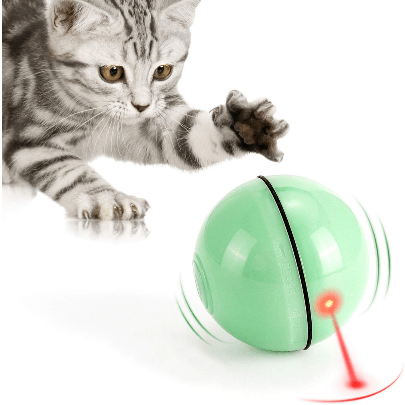 Automatic LED Rolling Dog and Cat Ball Toy Modern Pets