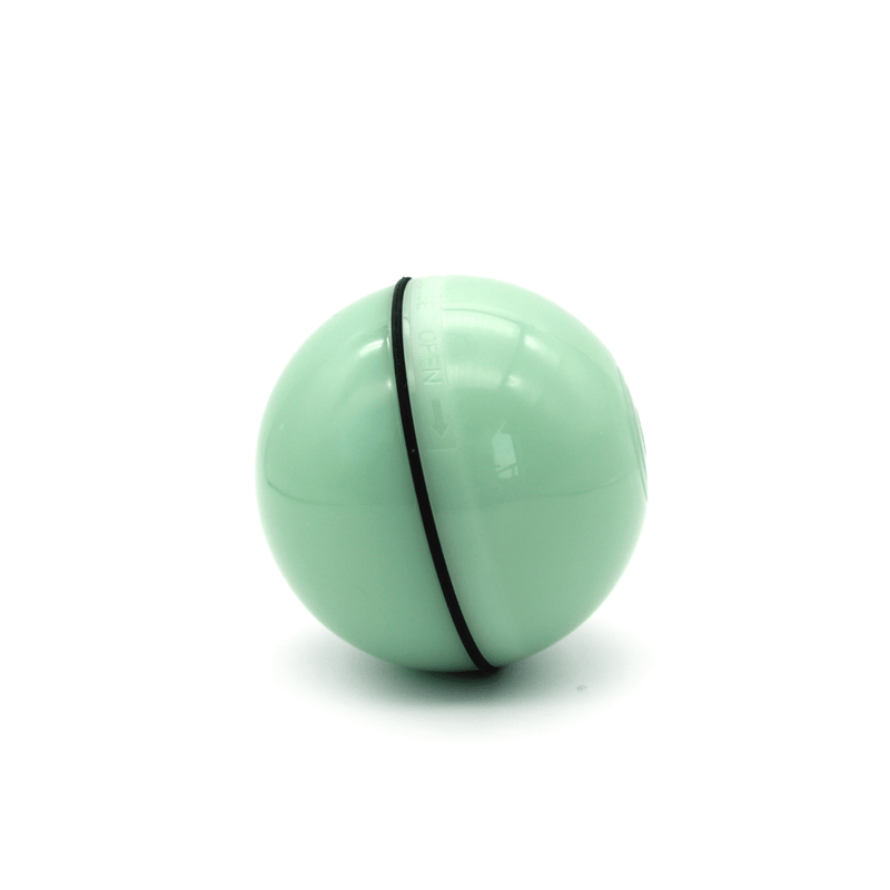 Modern Pets Cat Toy Green Automatic Rolling LED Dog and Cat Ball Toy