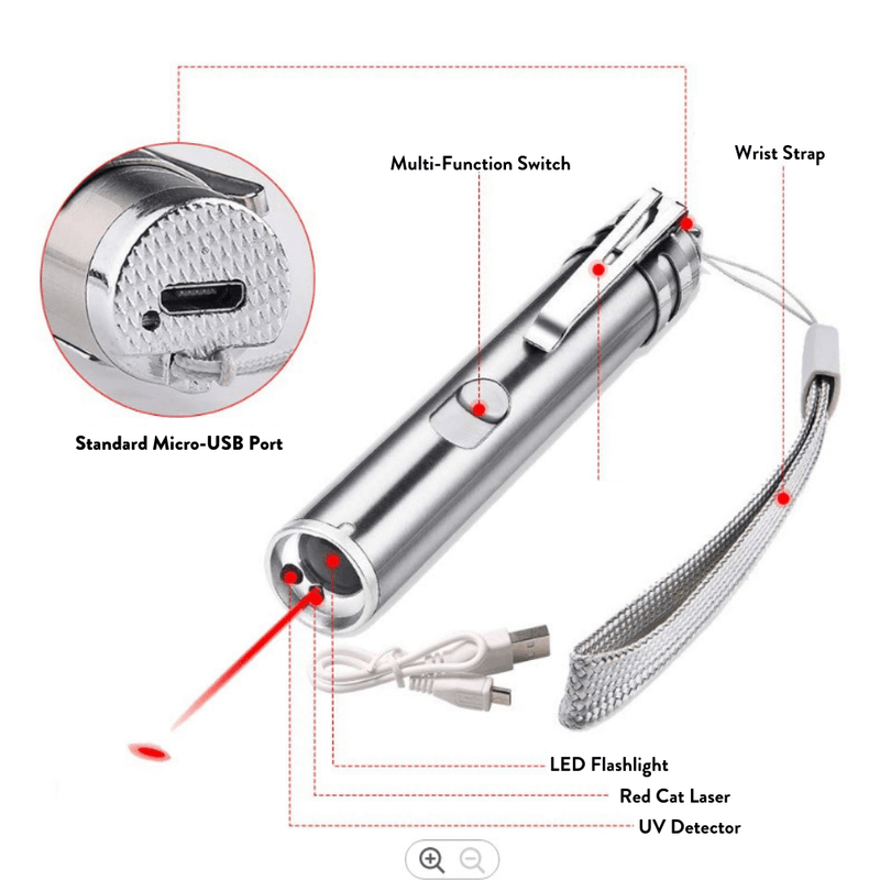 Modern Pets Cat Toy Interactive Cat Laser Pointer