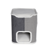Modern Pets Cat Tree 2-Floor Elevated Cat Condo With Sisal Scratcher