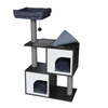 Modern Pets Cat Tree 4-Platform Wooden Cat Tree Furniture