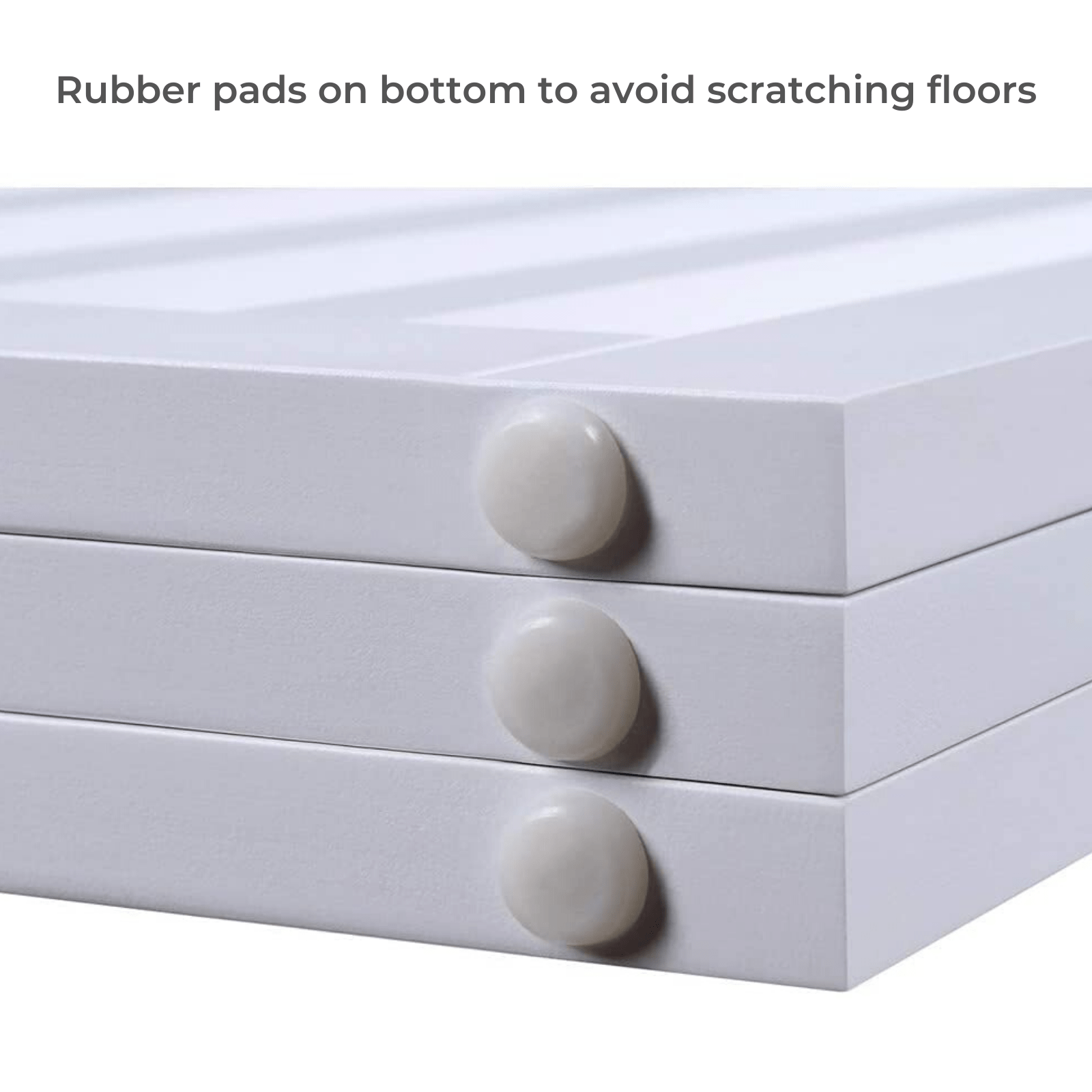 Modern Pets Containment Four Panel Freestanding Dog Gate, White