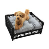 Modern Pets Dog Bed Hondje Outdoor Wicker Rope Elevated Dog Bed Small