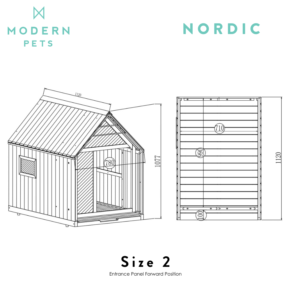 Modern Pets Dog House Nordic Modern Dog House