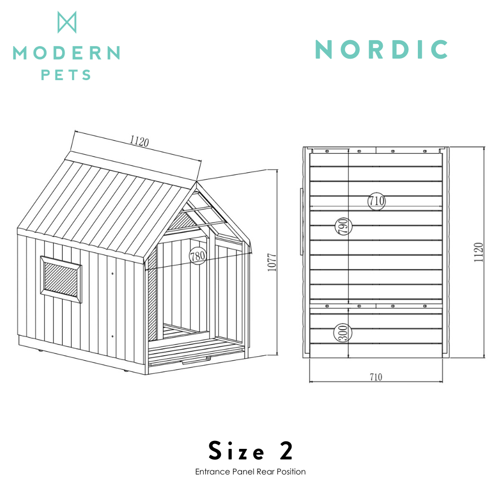 Modern Pets Dog House Nordic Modern Dog House