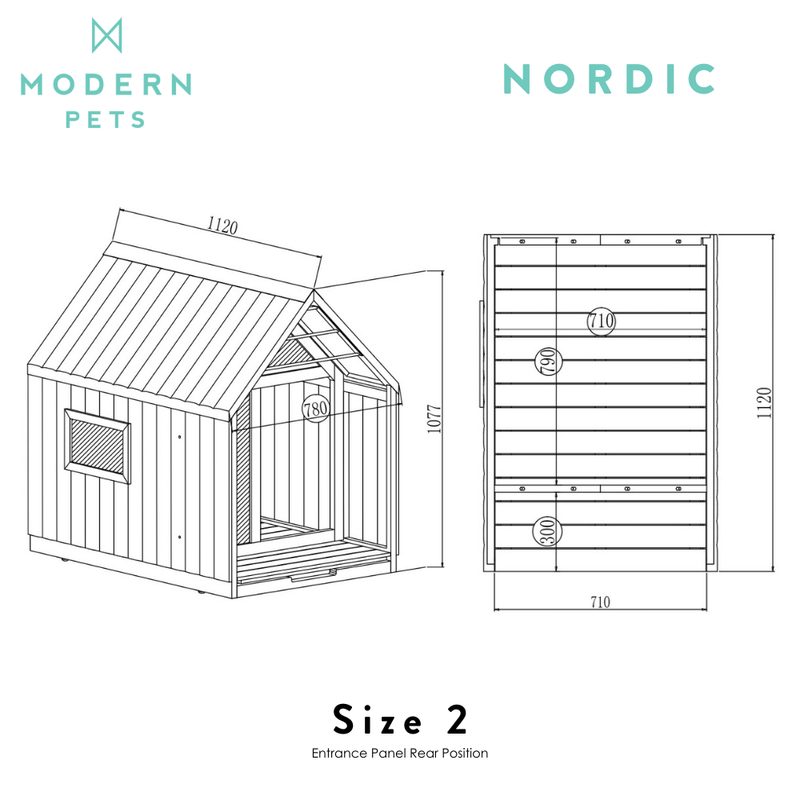 Modern Pets Dog House Nordic Modern Dog House
