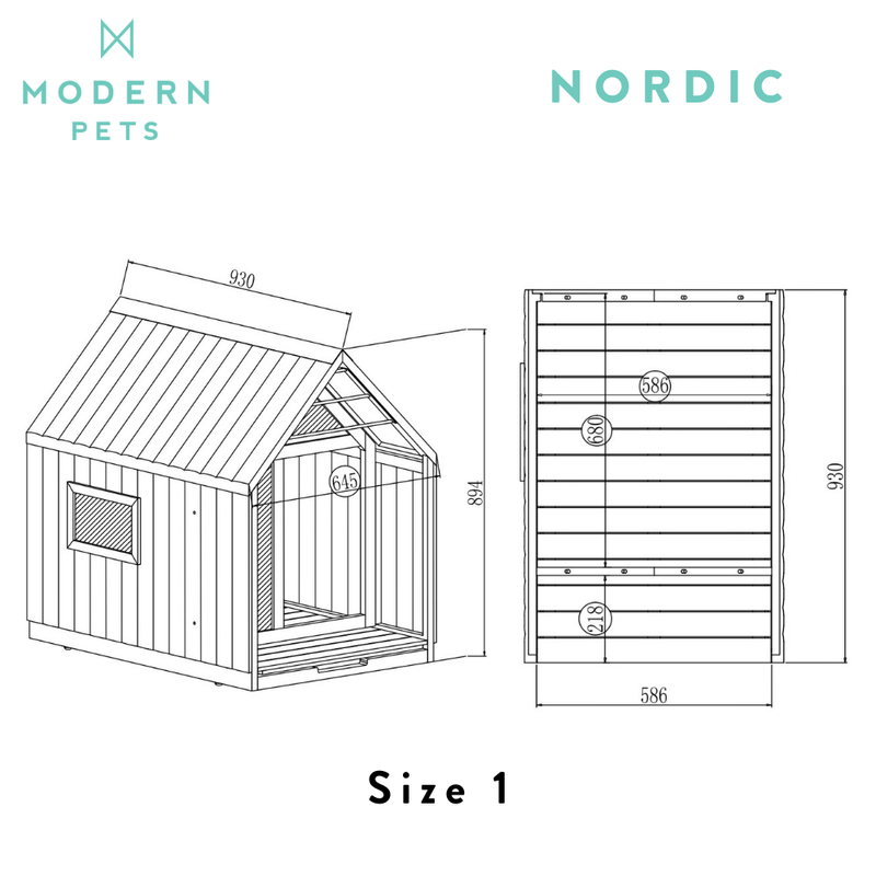 Modern Pets Dog House Nordic Modern Dog House