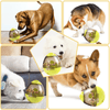 Modern Pets Dog Toy Dog Tumbler Feeder Toy w/ Bonus Snacks, Pink