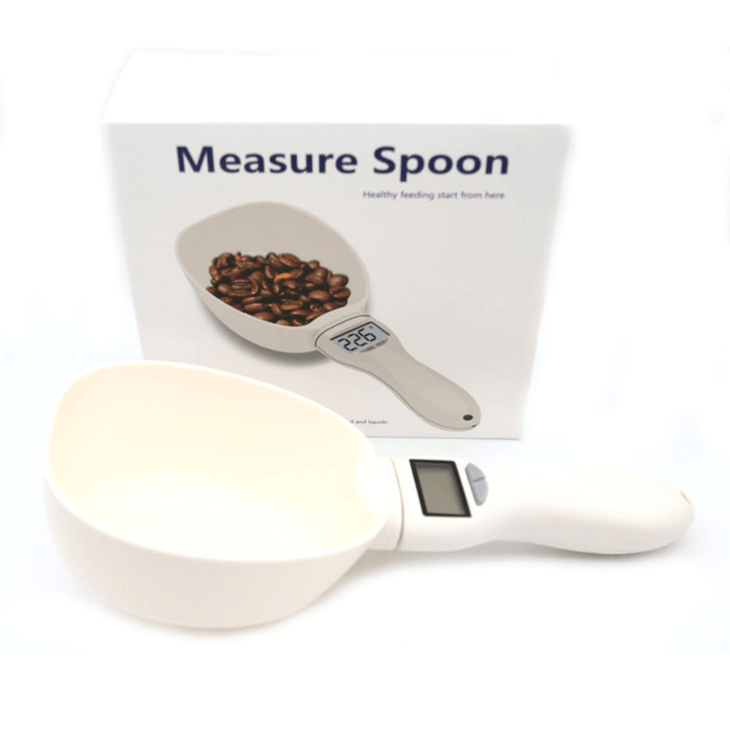 Pet Food Measuring Scoop With Digital Scales Modern Pets