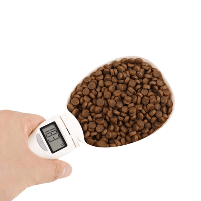 Modern Pets Food Storage Pet Food Measuring Scoop With Digital Scales