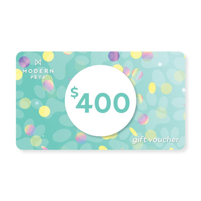 Modern Pets Gift Cards $400.00 AUD Gift Card