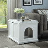 Modern Pets Litter Box Cleo Cat Litter Cabinet, White