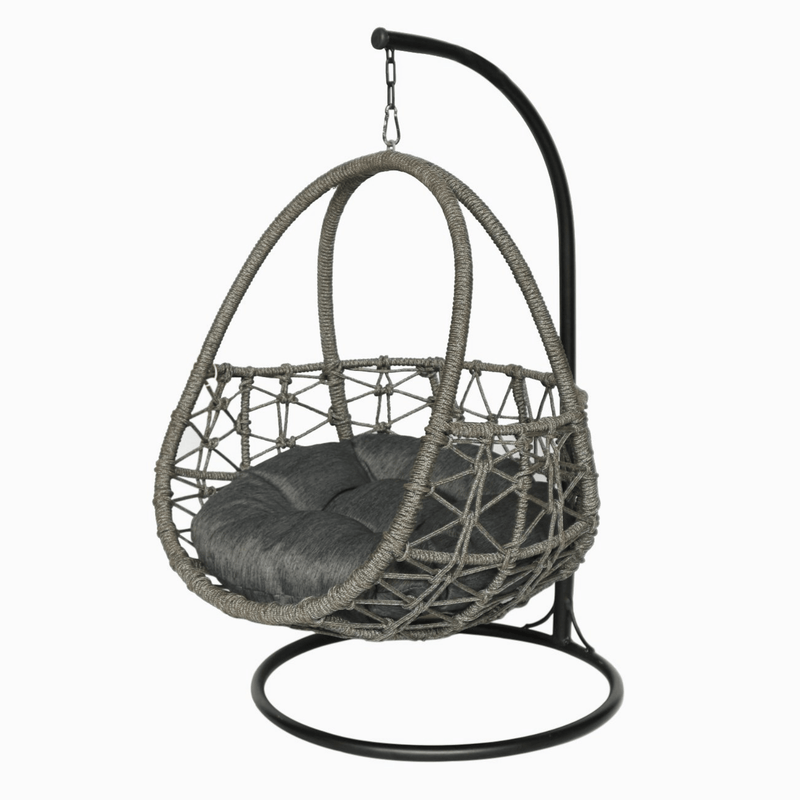 Modern Pets Pet Bed Esmee 2 Wicker Rope Hanging Pet Bed
