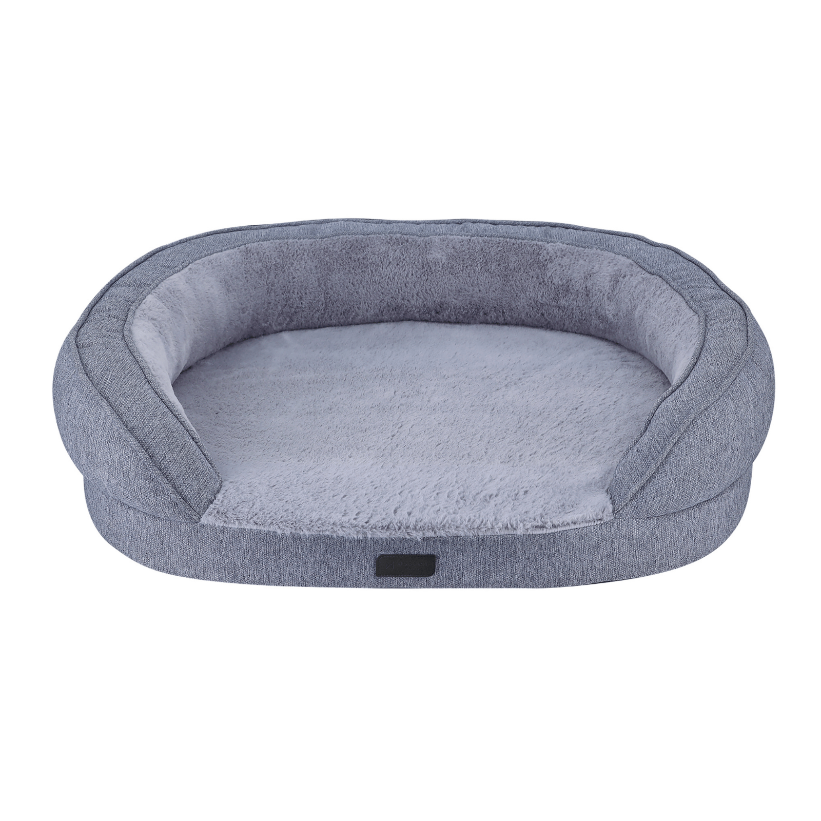 Grey medium dog bed online
