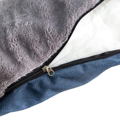 Modern Pets Pet Bed Luxury Dog Bed, Classic Navy Blue