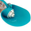 Modern Pets Pet Bowl Dog Water Bottle, Portable Travel Bowl, Blue