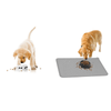 Modern Pets Pet Bowl Silicone Pet Feeding Mat, Grey