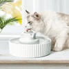 Modern Pets Pet Fountain Ceramic Cat Water Fountain