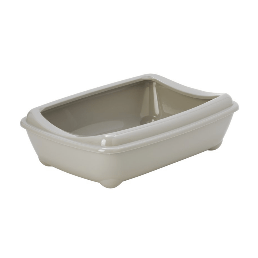 Moderna Cat Litter Box Medium 43cm Moderna Arist-O-Tray Cat Litter Tray, Warm Grey