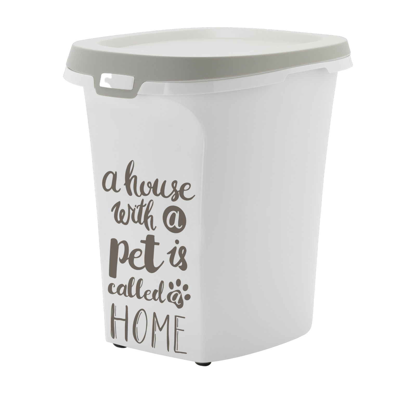 Pet food containers on wheels hot sale