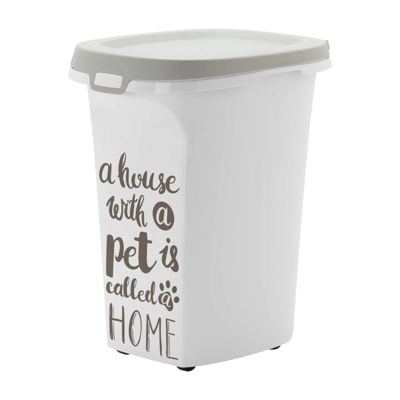 Moderna Food Storage Large 20L Moderna 'Pet Wisdom' Container, Pet Food Storage Bin on Wheels, 2 Sizes