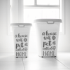 Moderna Food Storage Moderna 'Pet Wisdom' Container, Pet Food Storage Bin on Wheels, 2 Sizes