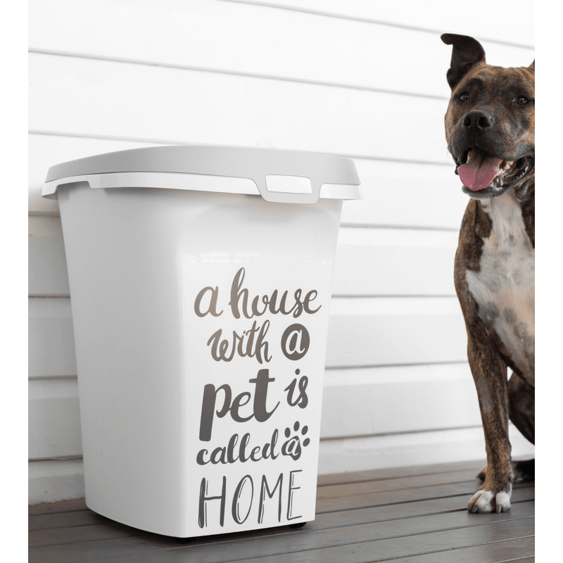 Moderna Food Storage Moderna 'Pet Wisdom' Container, Pet Food Storage Bin on Wheels, 2 Sizes