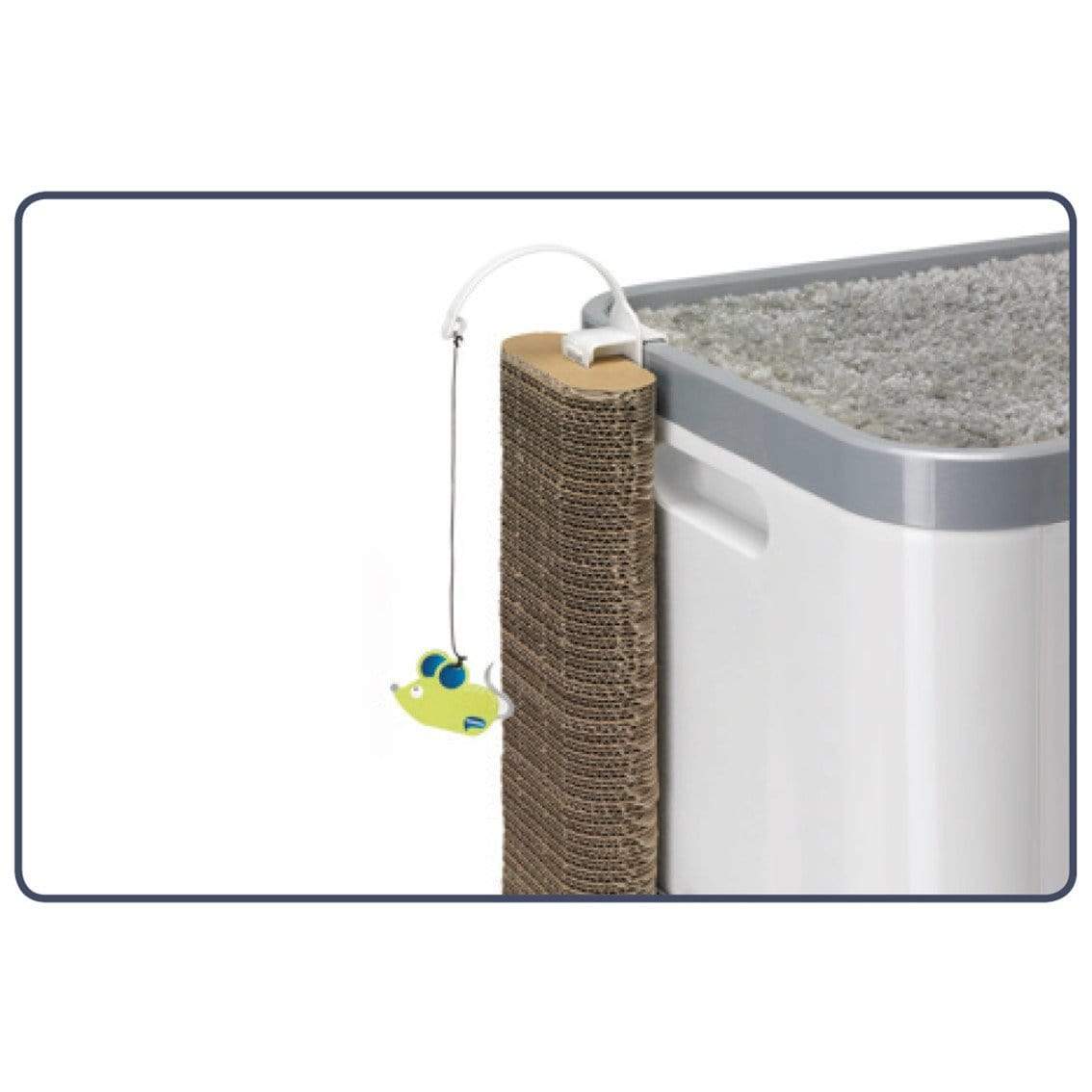 Moderna Litter Box Cardboard Scratch Panel Refill for Cat Concepts 3 in 1