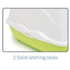 Moderna Litter Box Moderna Flip Cat Enclosed Cat Litter Box, Blueberry