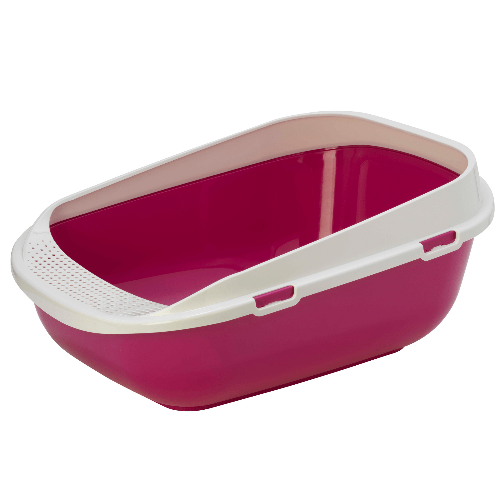 Pink cat litter deals