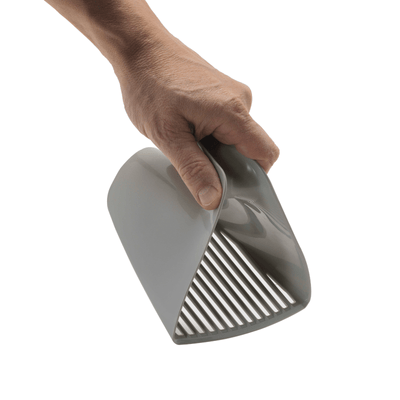 Moderna Litter Box Moderna Scoop & Sift Large Cat Litter Scoop, Grey or Lemon