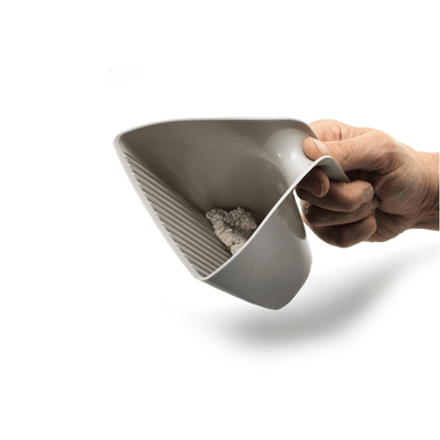 Moderna Litter Box Moderna Scoop & Sift Large Cat Litter Scoop, Grey or Lemon