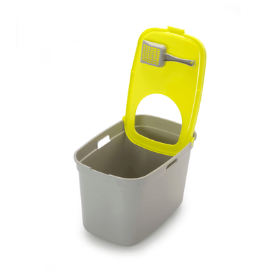 Moderna Litter Box Moderna Small Grid Cat Litter Scoop, Grey