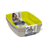 Moderna Litter Box Scoop Free Cat Litter Box, Moderna Lift-to-Sift Grey, Large