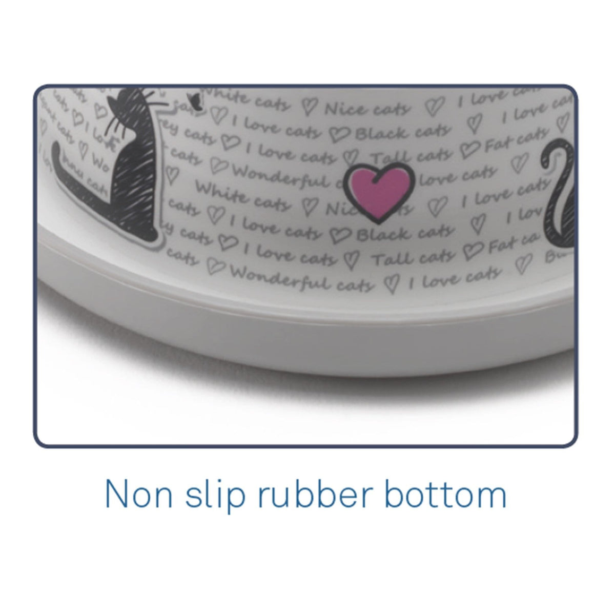 Moderna Cats In Love Ant Proof Cat Bowl Modern Pets