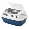Moderna Pet Carrier Large 40cm/ 4kg Moderna Hipster Small Pet Carrier, Top Opening Travel Crate, Blue Berry
