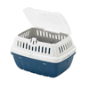 Moderna Pet Carrier Small 17cm/ 2kg Moderna Hipster Small Pet Carrier, Top Opening Travel Crate, Blue Berry