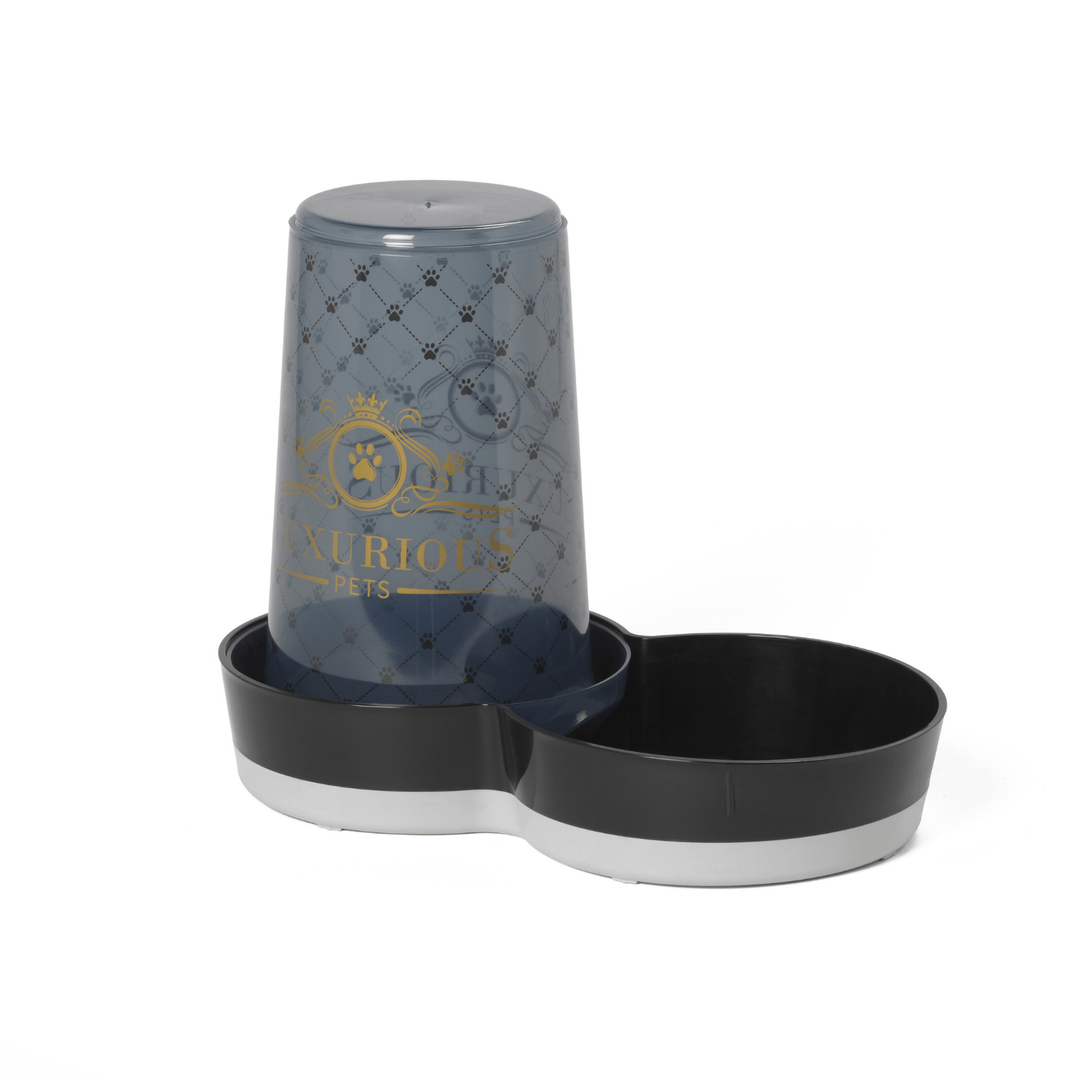 Moderna Pet Feeder Large 1.5L Moderna 'Luxurious' Pet Food Dispenser, Gravity Feeder, 2 Sizes