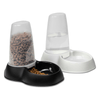 Moderna Pet Feeder Moderna Sensiflo Pet Food Dispenser, 1.5L Gravity Feeder, Black
