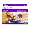 Outward Hound Dog Toy Nina Ottosson Dog Puzzle Toy Interactive Treat Dispenser, Dog Brick