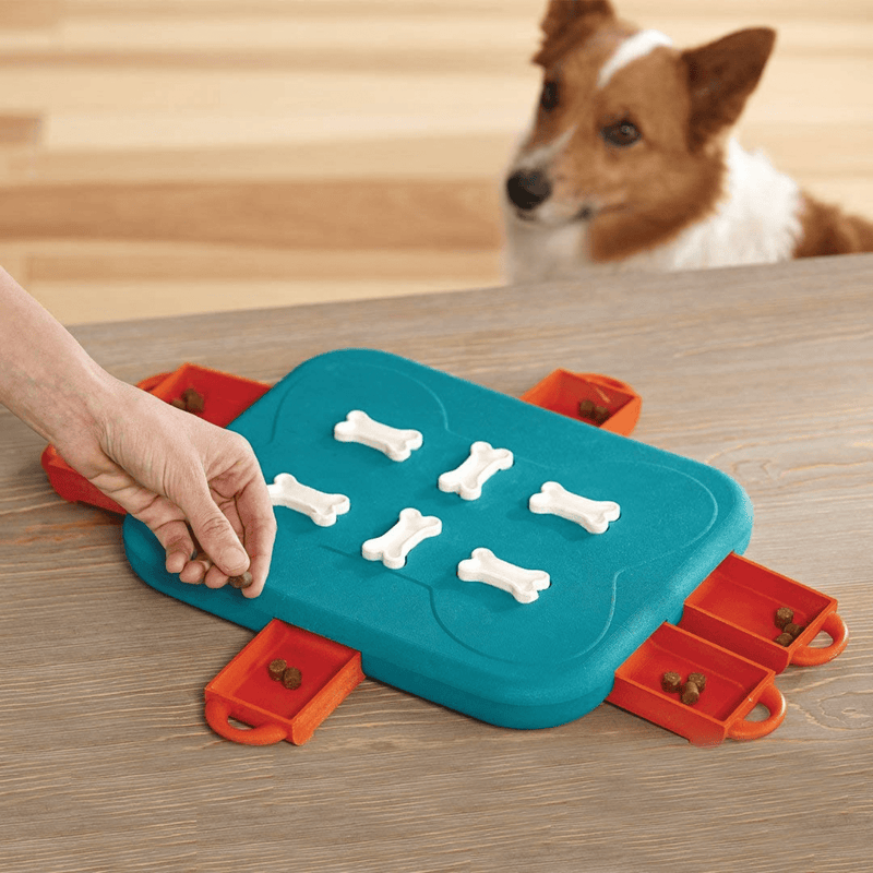 Outward Hound Dog Toy Nina Ottosson Dog Puzzle Toy Interactive Treat Dispenser, Dog Casino