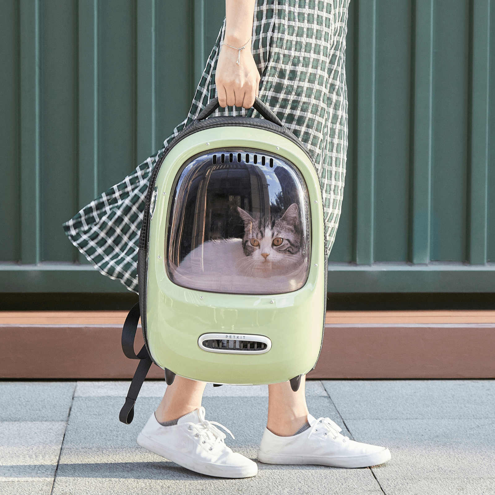 Petkit Pet Carrier Petkit Breezy Cat Backpack White