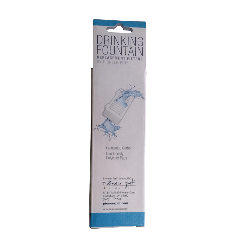 Pioneer Pet Pet Fountain Swan Plastic Fountain Replacement Filter, 3-Pack
