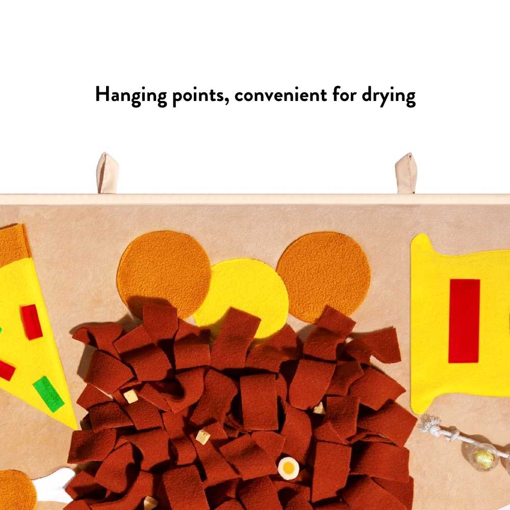 Poozpet Dog Toy Happy Meal Snuffle Mat Toy for Pets