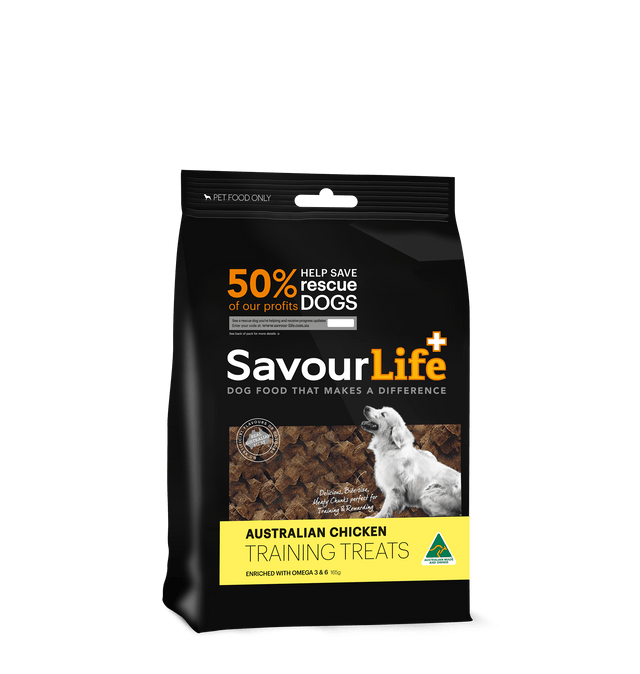 SavourLife Dog Treats Savourlife Healthy Dog Treats, Australian Chicken Training Treats 165g