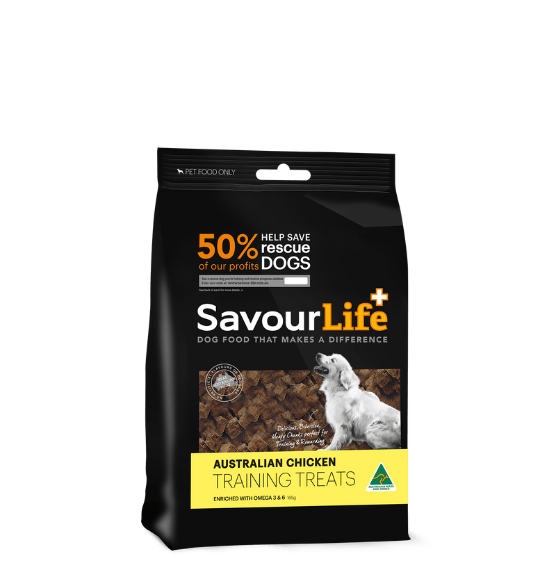 SavourLife Dog Treats Savourlife Healthy Dog Treats, Australian Chicken Training Treats 165g